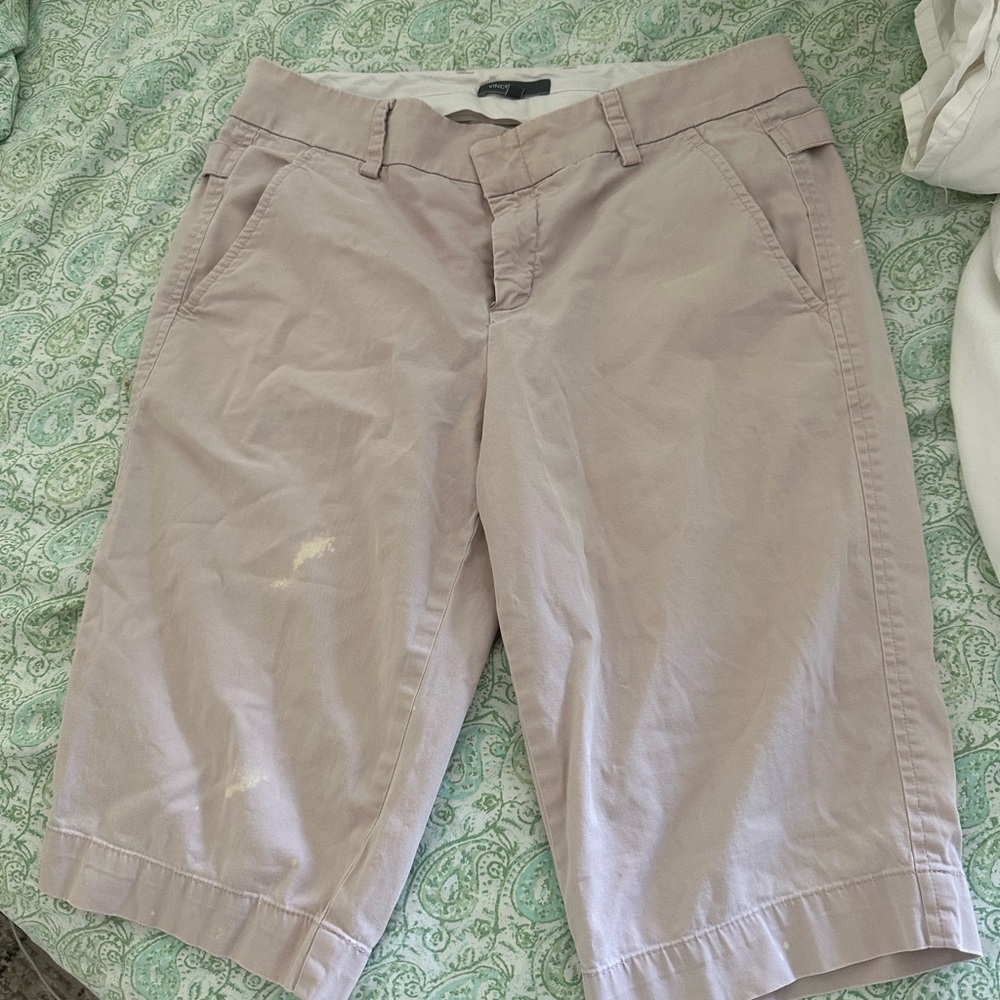 Vince Women's Light Purple Shorts